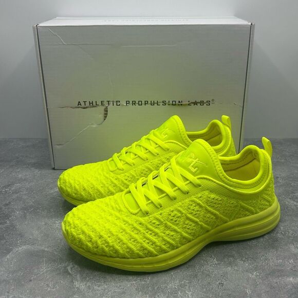 NIB APL WOMEN'S TECHLOOM PHANTOM Energy Clear Neon Color Size 6.5 Sneakers - Picture 1 of 15